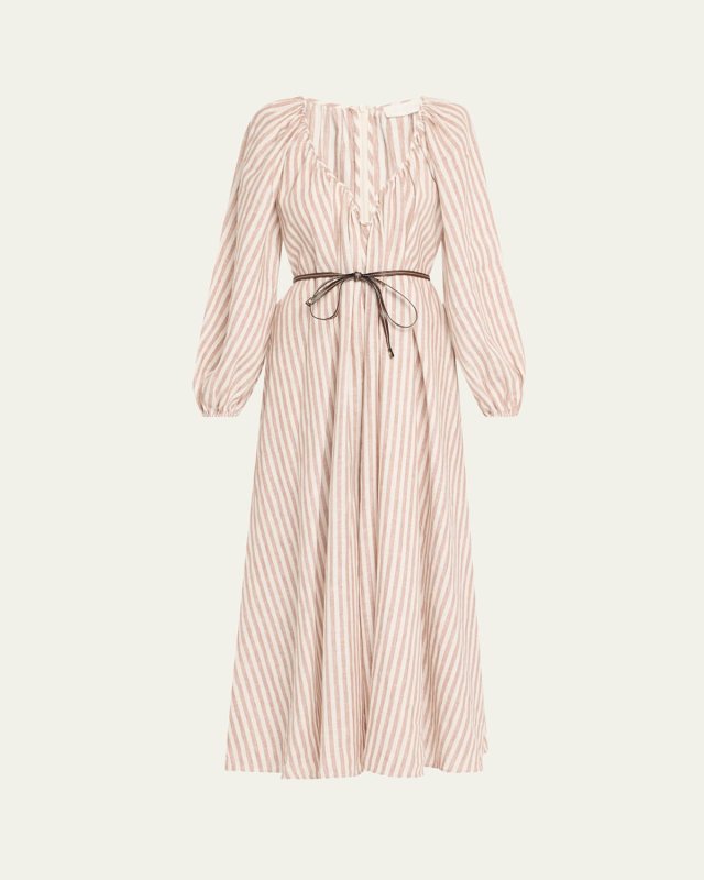 Cascadian Striped Maxi Dress